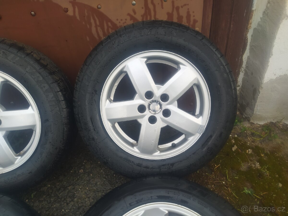 Alu kola 5x100 R15 195/65 R15 - 5