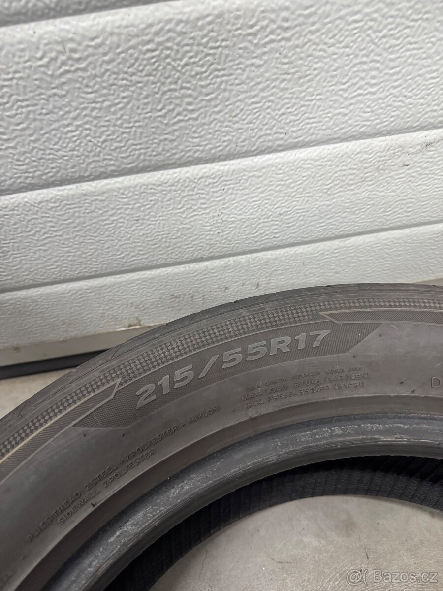 LETNÍ PNEU 215/55/17 - 5