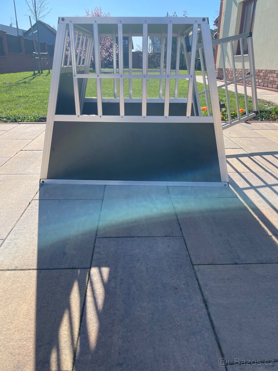 Hliníková klec pro psa do auta - 5