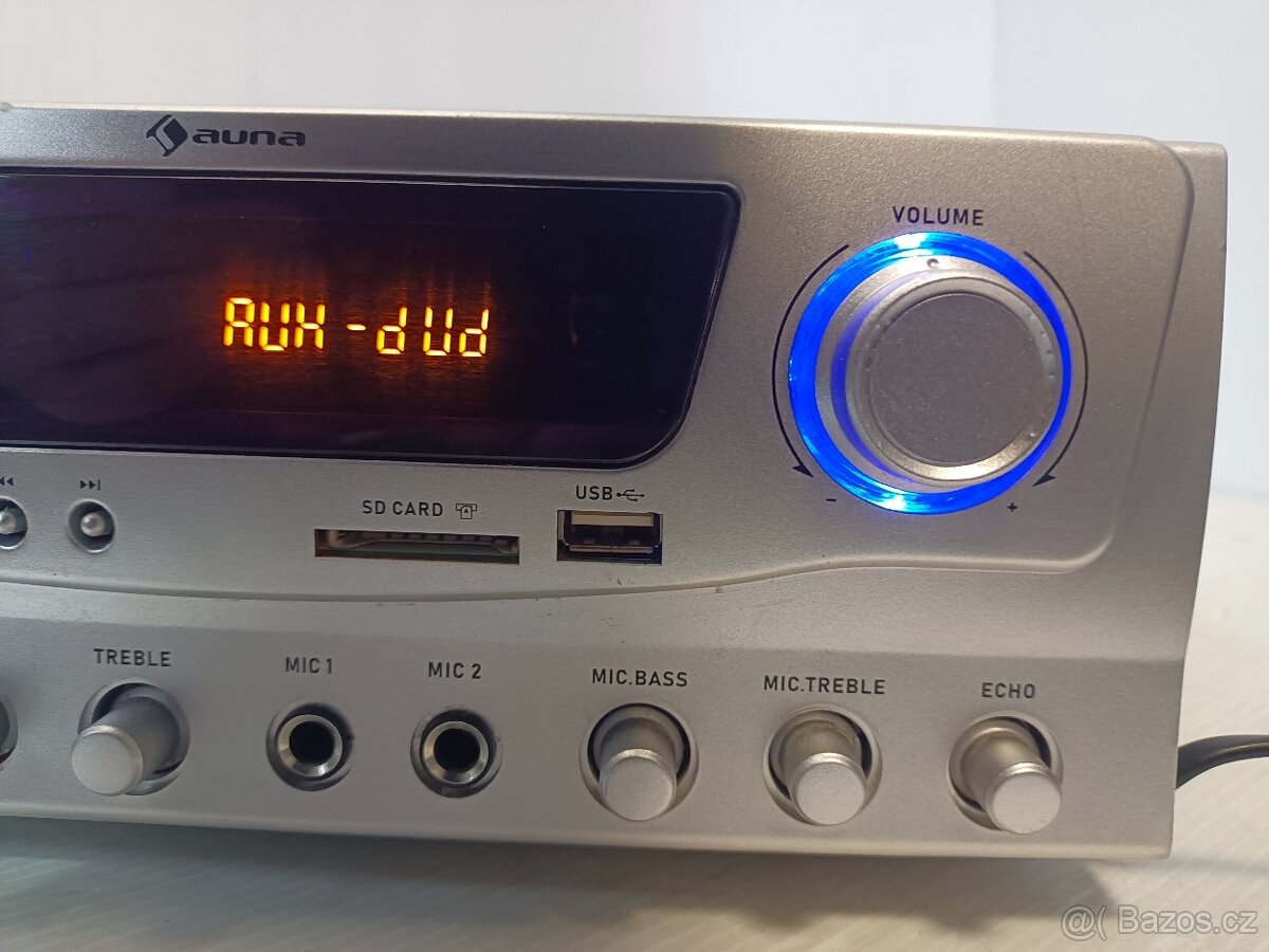 AUNA stereo zesilovač typ10033756, USB,SD,Bluetooth - 5
