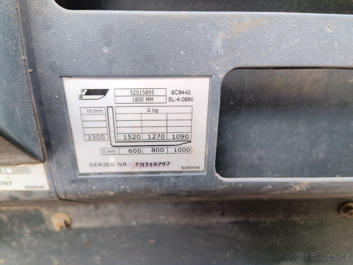 Prodám el. vysokozdvižný vozík Jungheinrich EFG 316 - 5