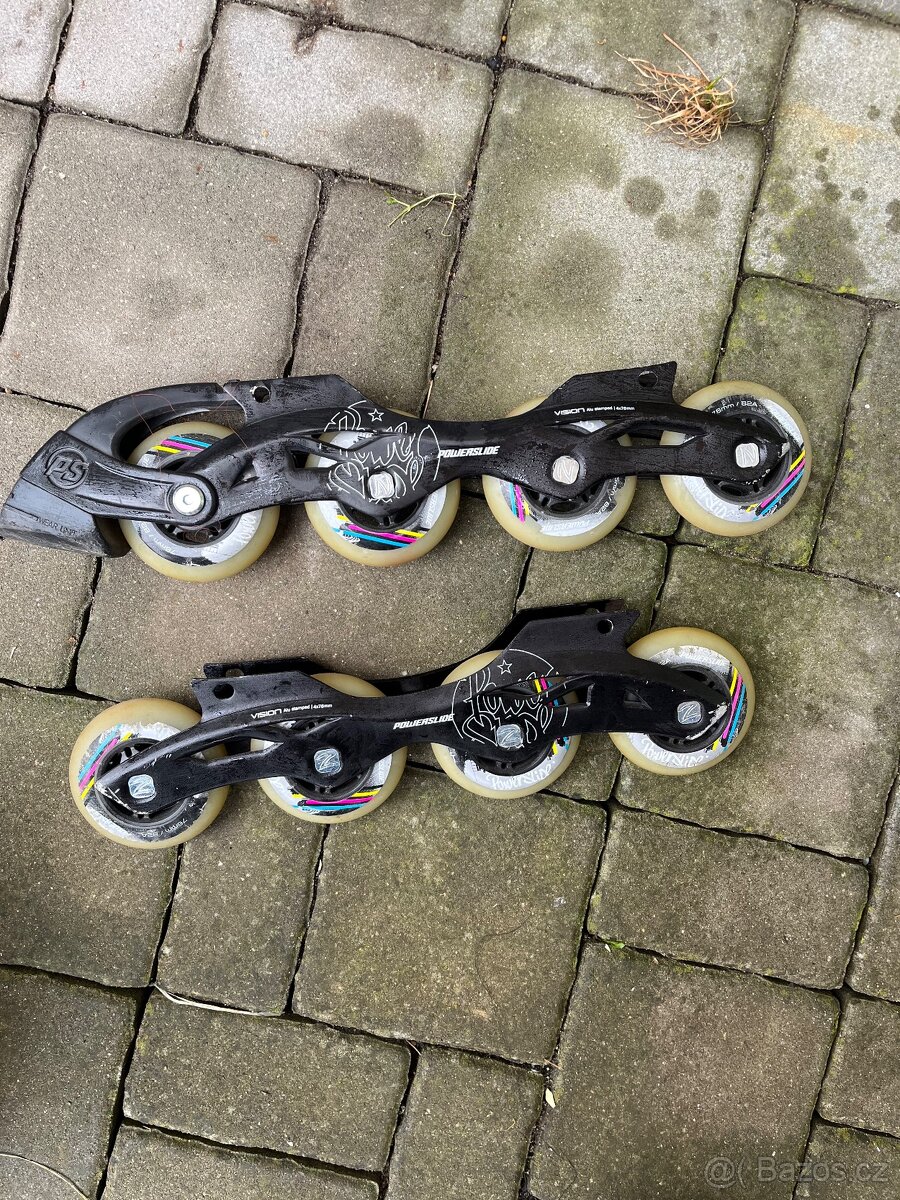 Kompletní dětské brusle Powerslide Phuzion 2v1 + chrániče - 5