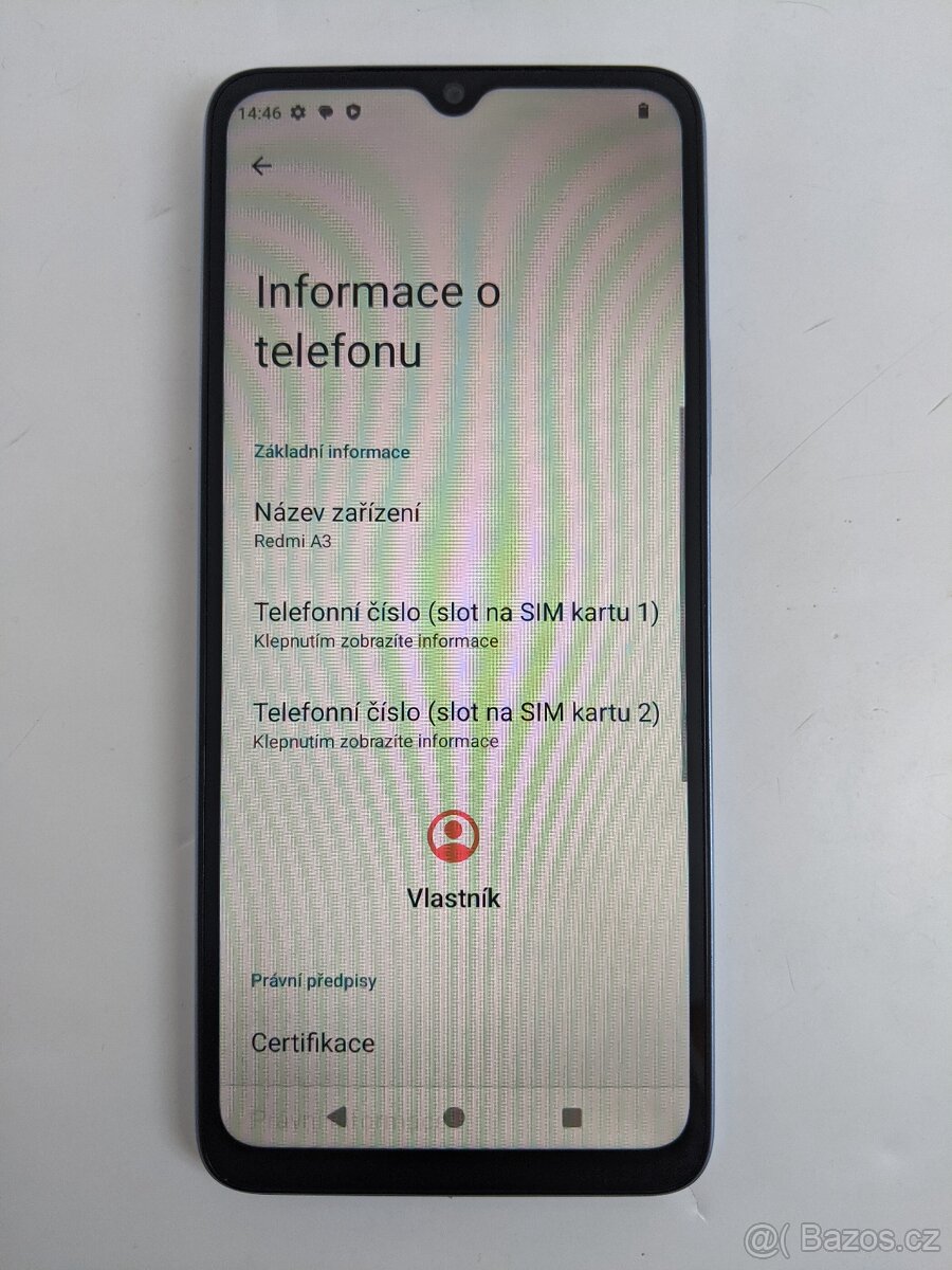 Xiaomi Redmi A3 3/64gb Blue. Záruka 6 měsíců. - 5