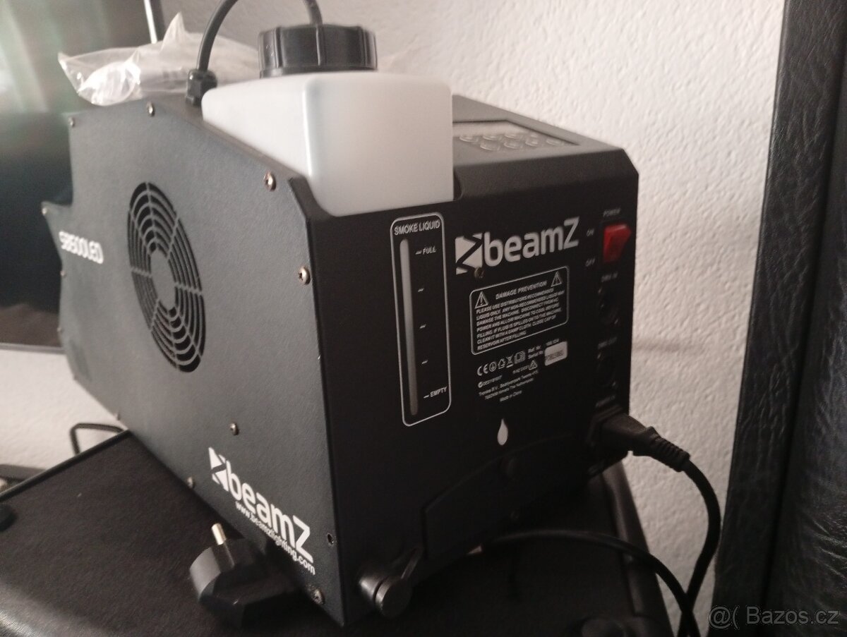 Výrobník mlhy a bublin beamZ SB 1500led - 5