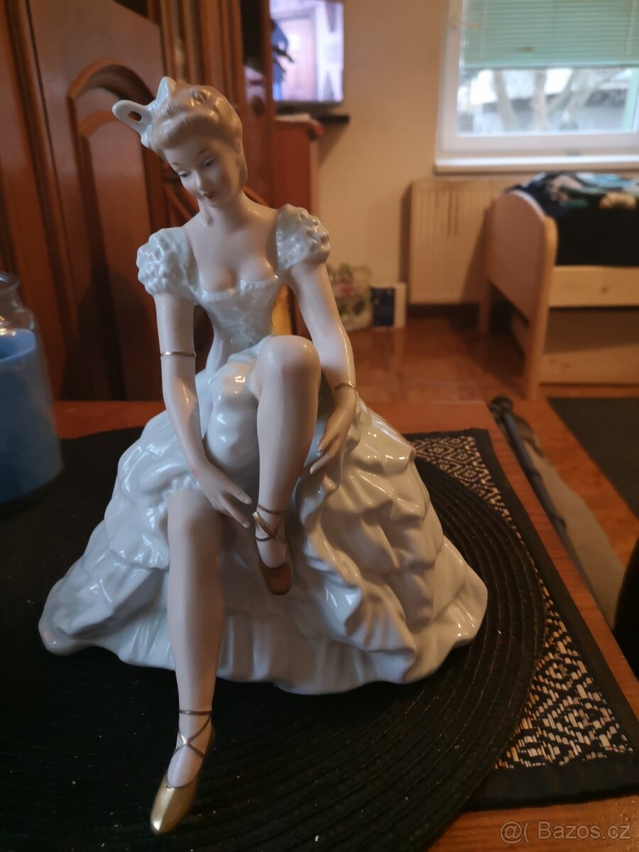 porcelánové sošky značené - 5