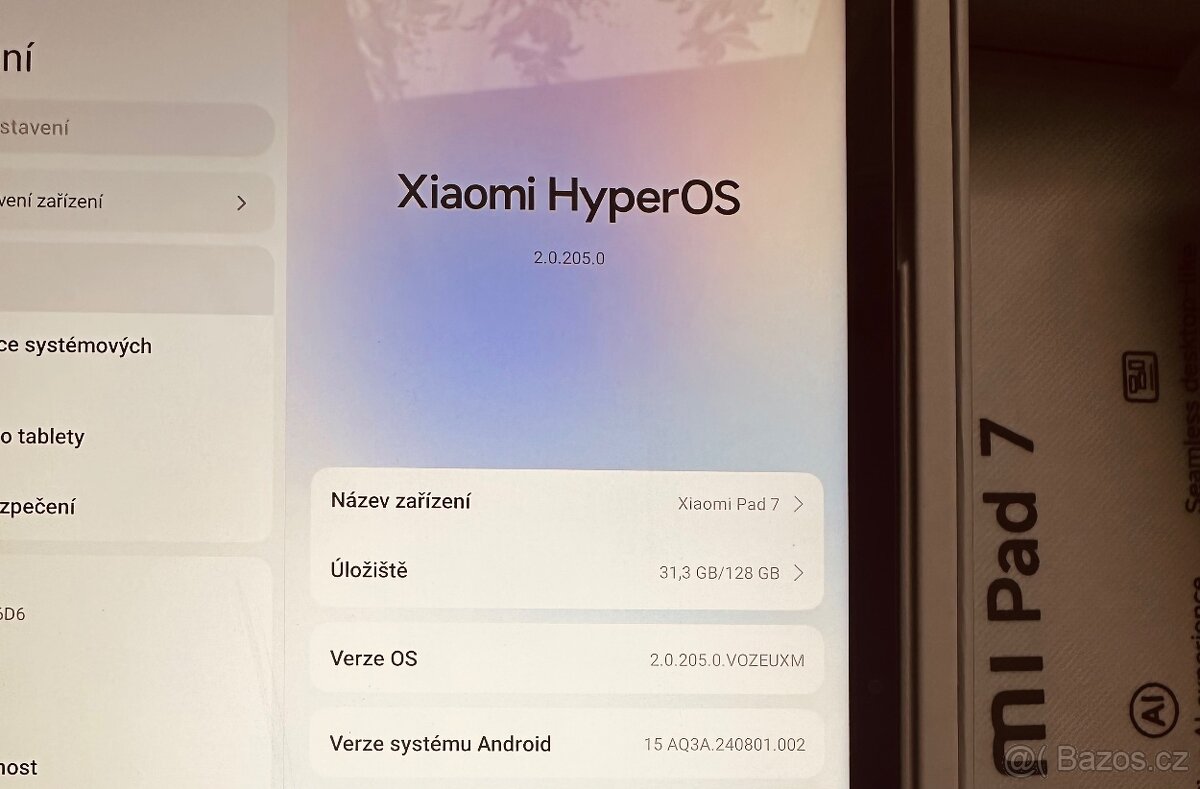 Xiaomi pad 7 displej 3,2K 144Hz Novy - 5