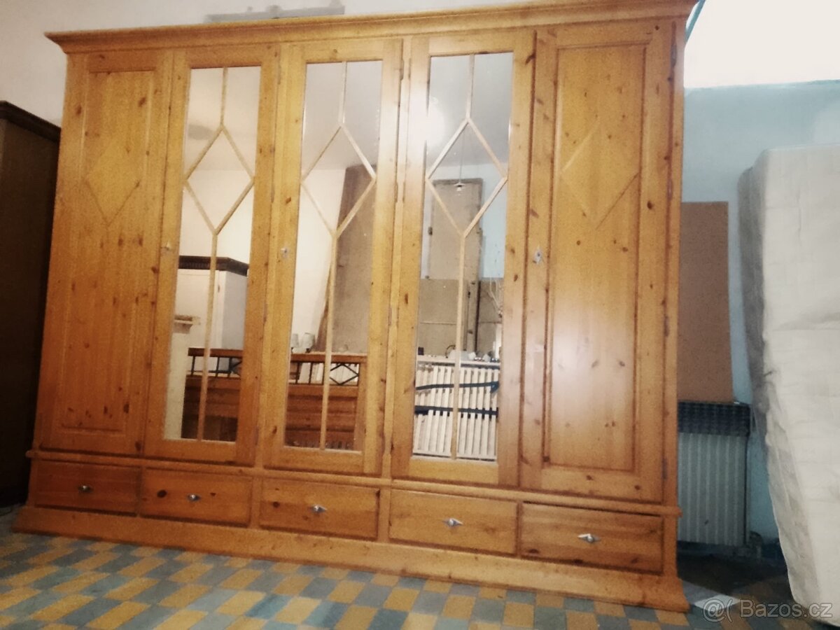 KOMPLETNÍ DŘEVĚNÁ LOŽNICE MUSTERRING - 5