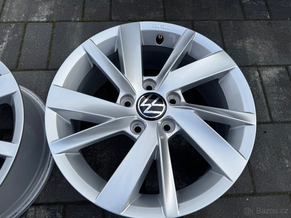 Alu kola 5x112, 6,5Jx16, ET46, perfektní stav. - 5