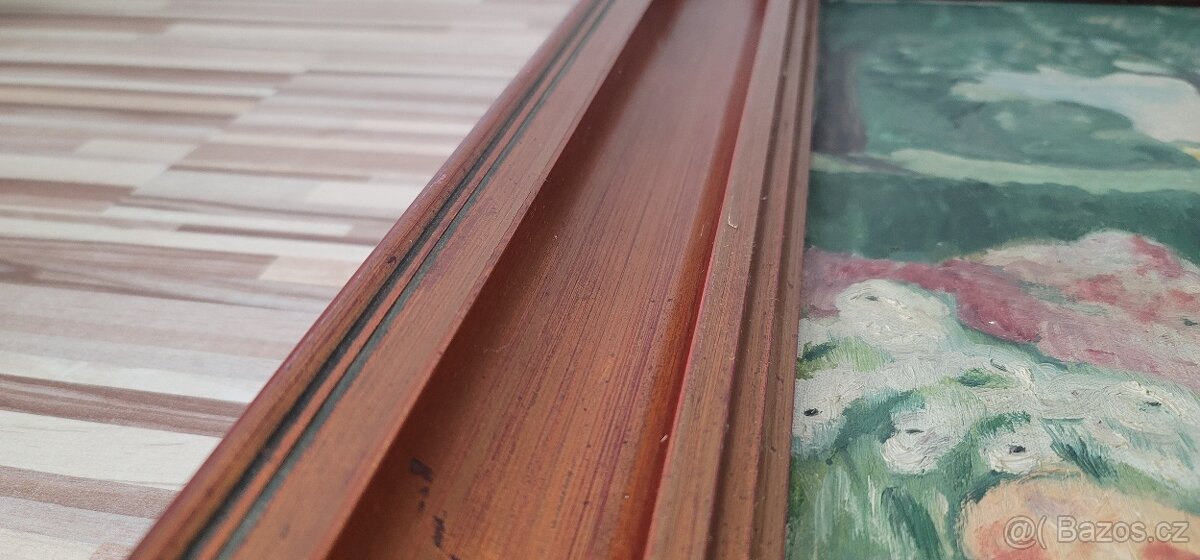 Obraz krajina, olejomalba. - 5