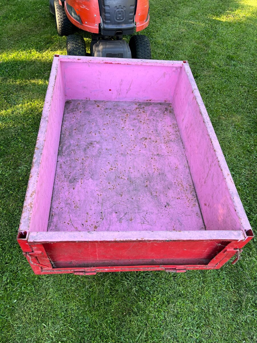 Vozík za zahradní traktor/rider - 5