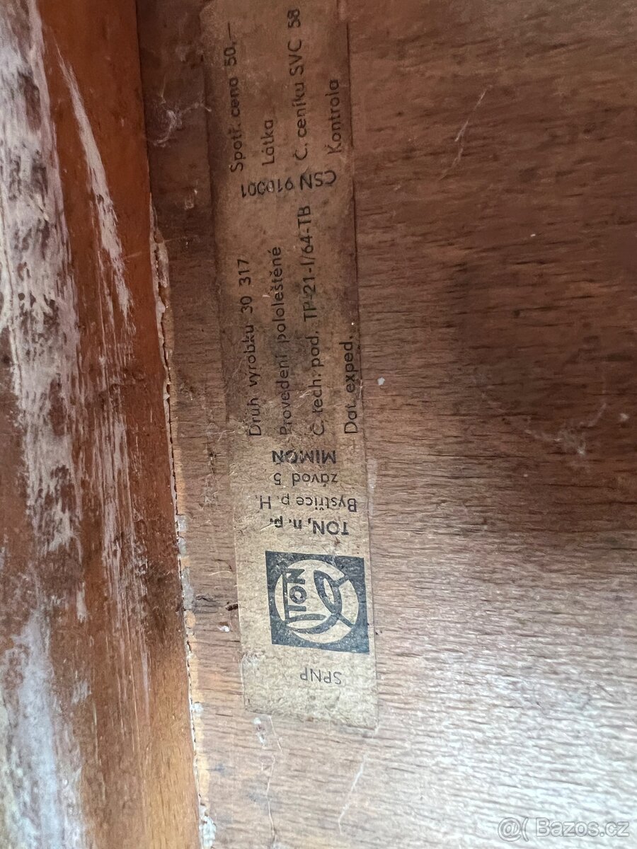 Židle Ton k renovaci - 5