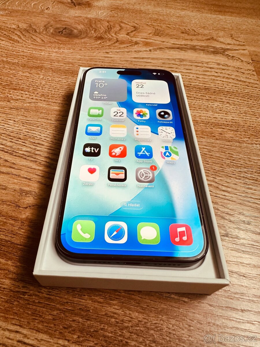 Apple iPhone 15 Pro Max 256 GB – Blue Titanium (modrý titan) - 5