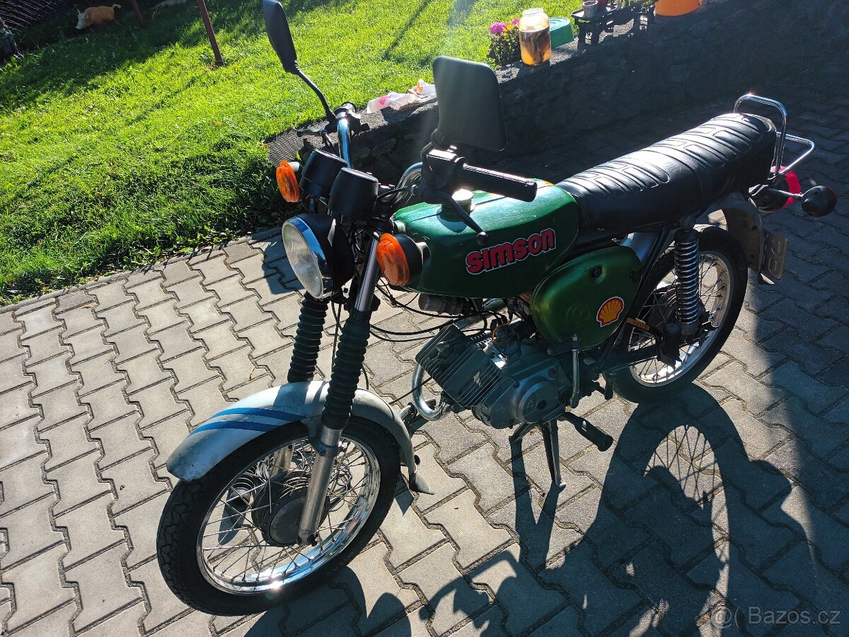 Simson S51 s původním TP R.V. 1985 - 5