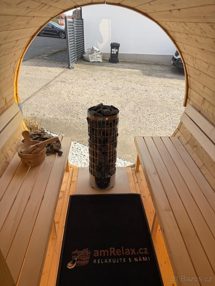 Finská sudová sauna - 5