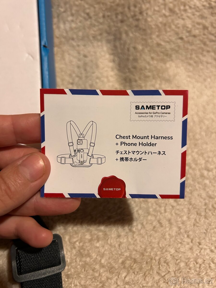 Držák na telefon s hrudním popruhem Sametop - 5