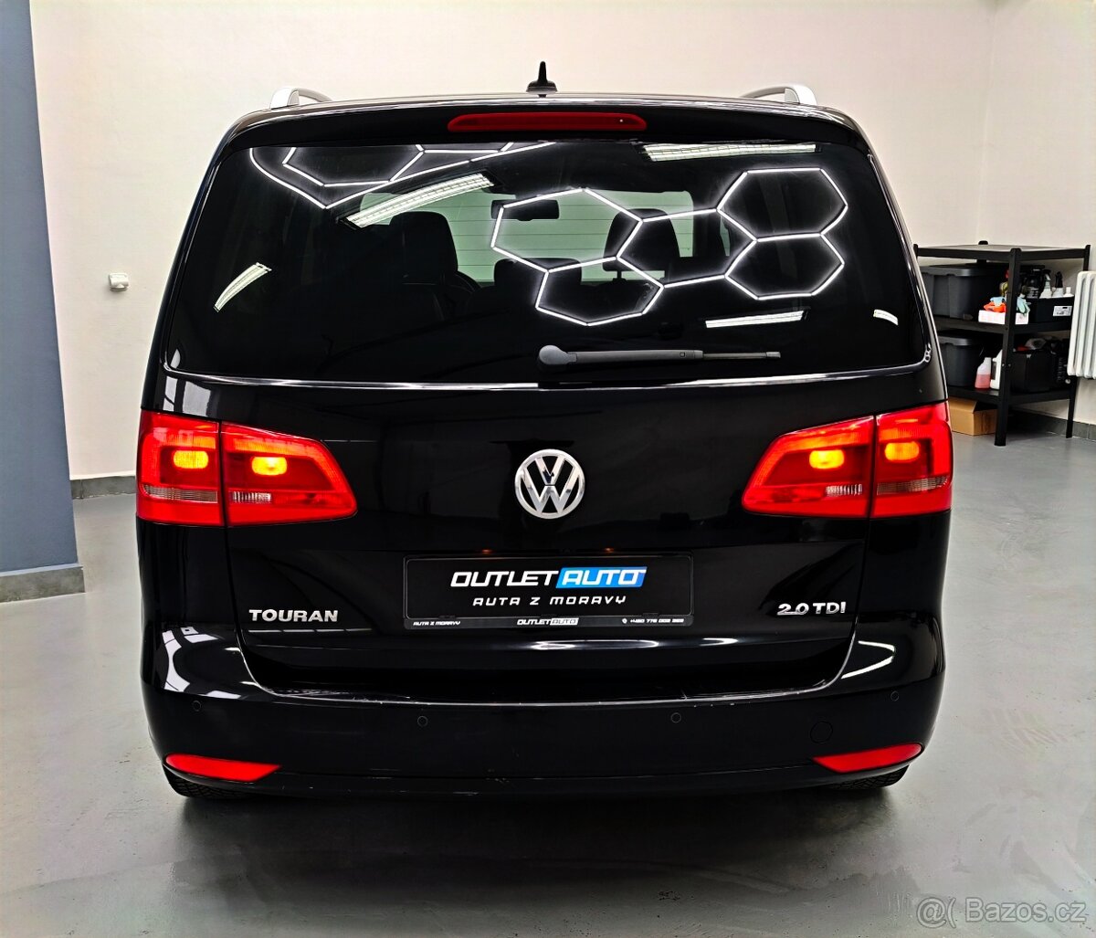 VW TOURAN 2.0 TDI 125KW,DSG, HIGHLINE,KAMERA, KŮŽE, TEMPOMAT - 5