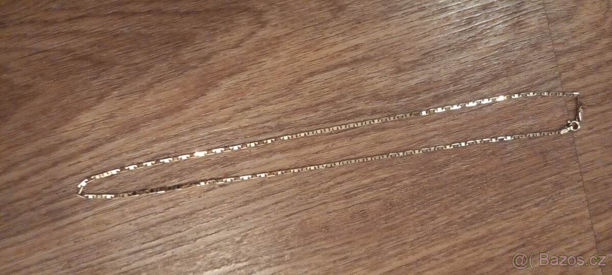 Zlatý řetízek 14karát - 5
