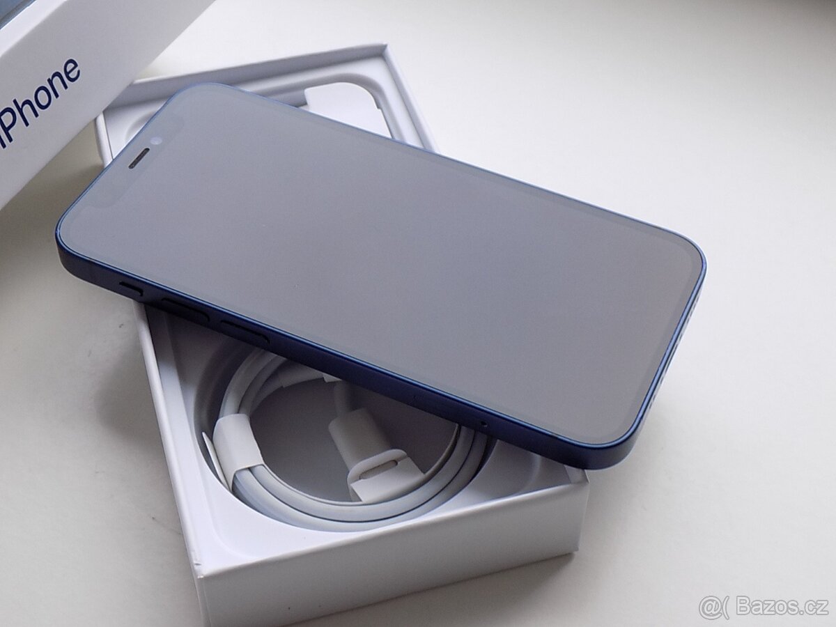 Apple iPhone 12 mini 64GB Modrý - ZÁRUKA 12 MĚSÍCŮ - 5