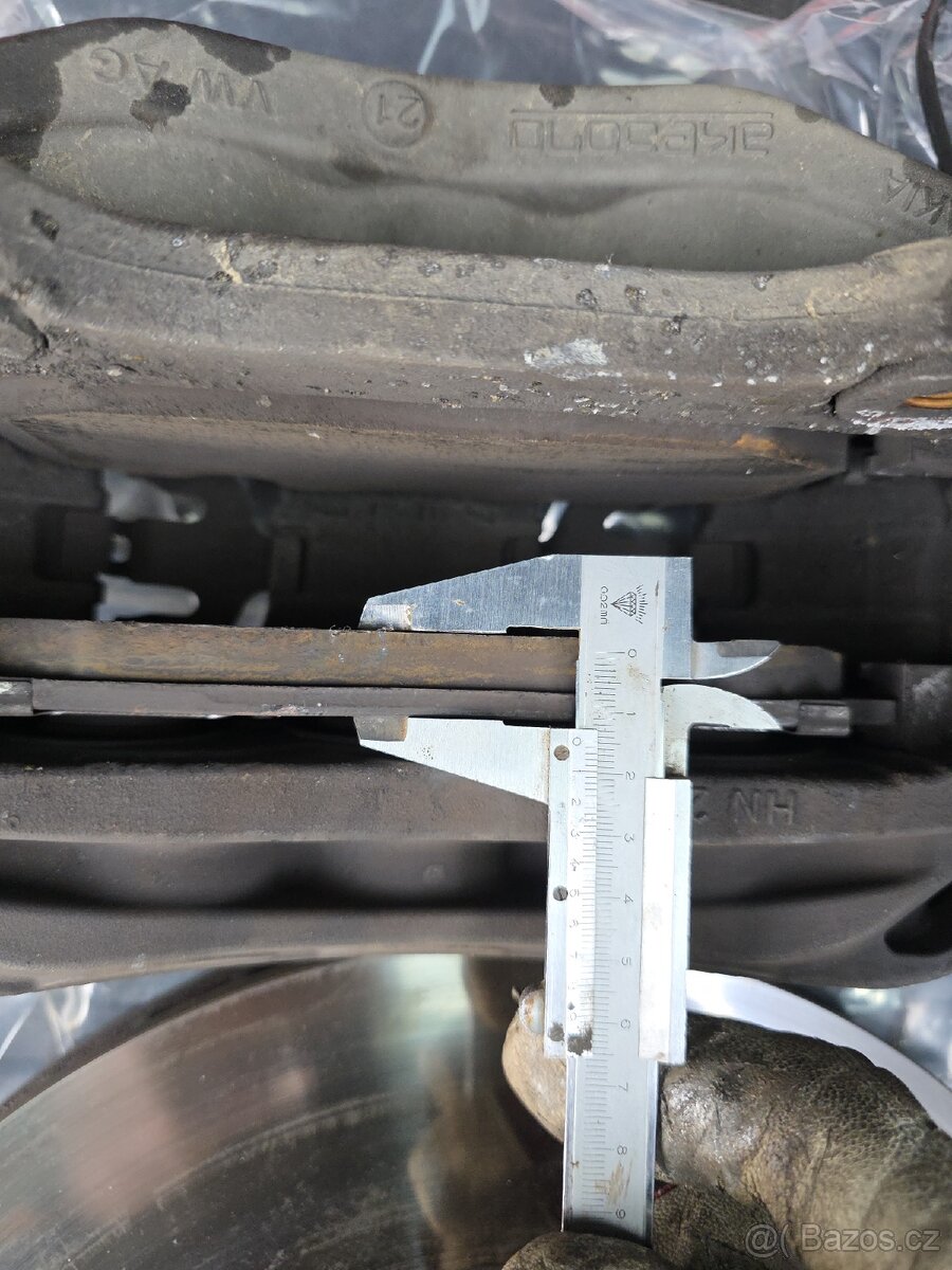 Brzdy brzdové třmeny brzdové kotouče Vw touareg CR7 MLB - 5