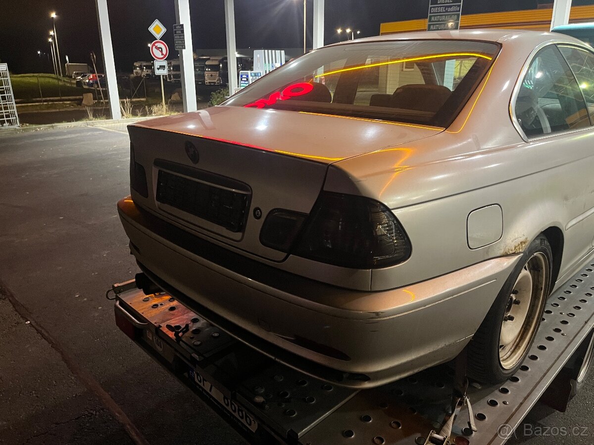 Prodám BMW e46 323ci coupe manuál M52TUB25 projekt - 5