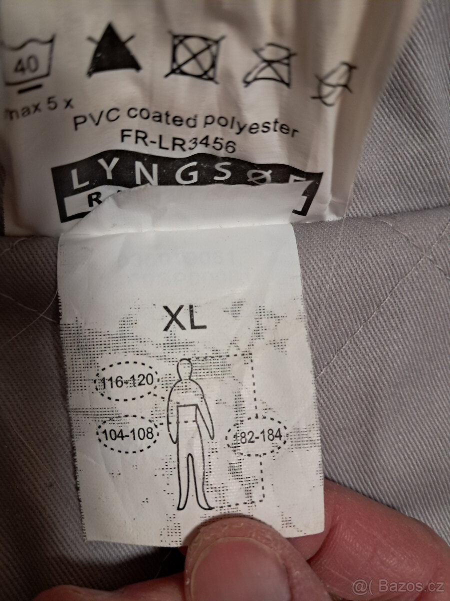 Teplá pracovní bunda – vel. XL - 5