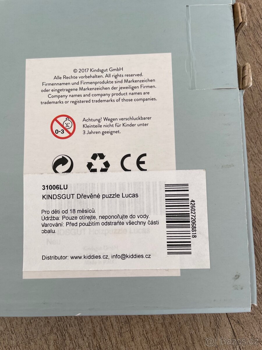 Kindsgut Dřevěné puzzle - 5