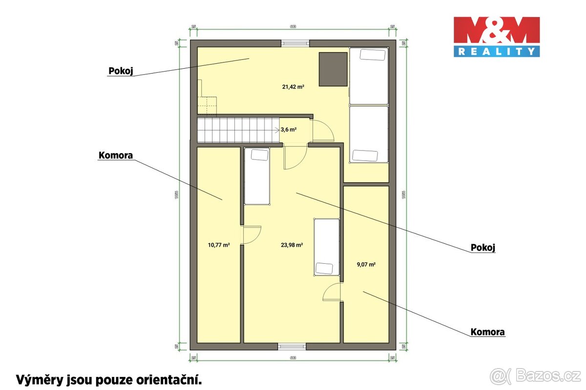 Prodej chalupy, 150 m², Beranovka u Teplé - 5