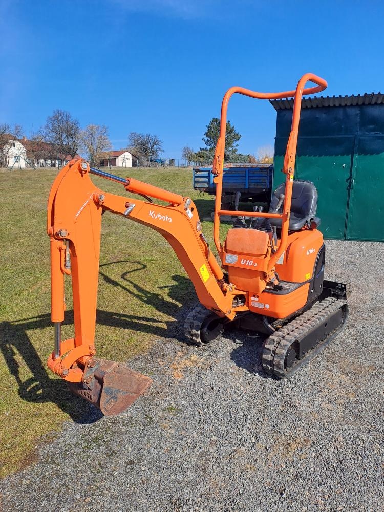 Minibagr Kubota U10-3, rv 2015 - 5