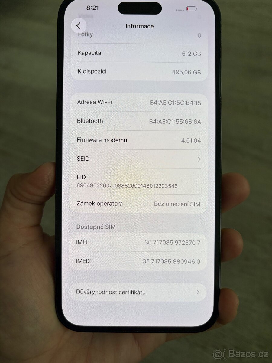 Iphone 14 Pro max 512gb Černý - 5