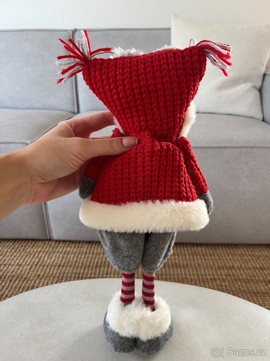 Vánoční dekorace skřítek - 5
