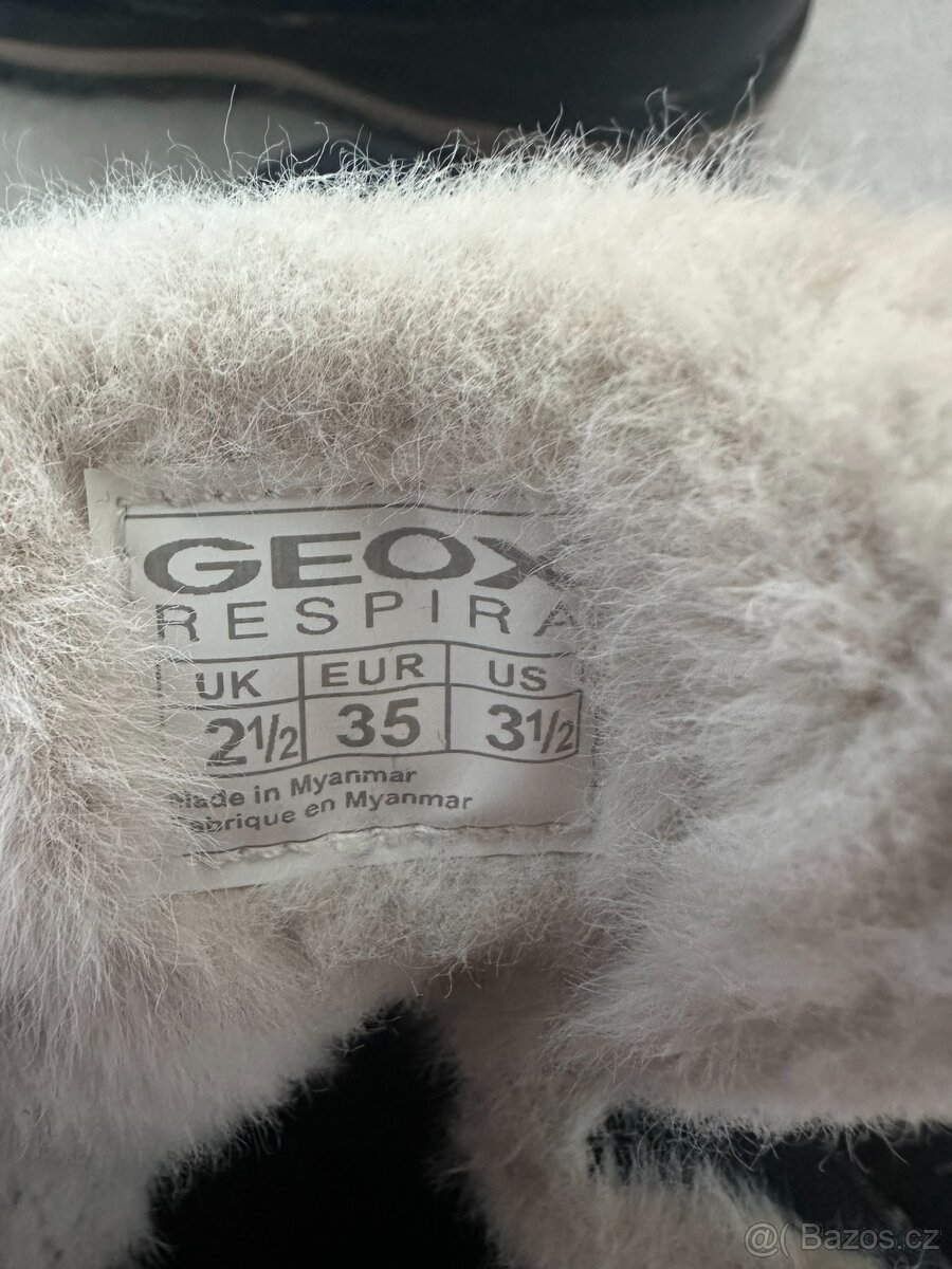 Dívčí podzimní - zimní boty GEOX - 5