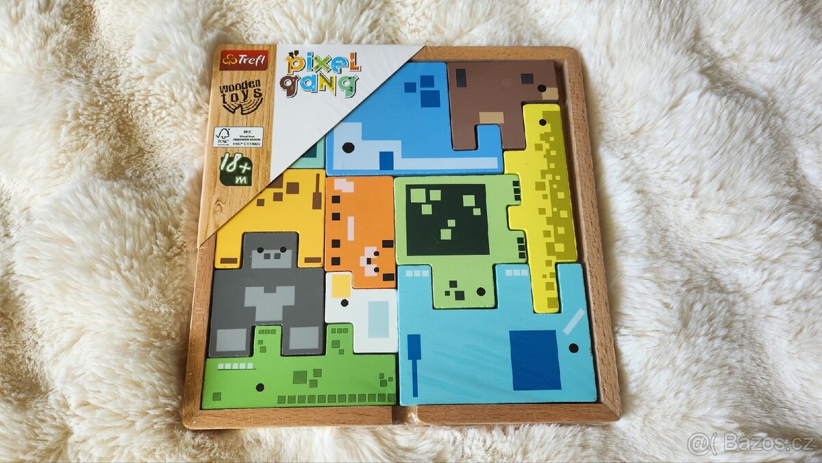 Dřevěná skládačka - 5