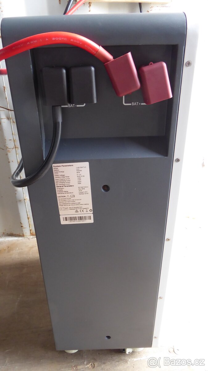 Baterie pro fotovoltaiku FVE uložiště 15kwh lifepo4 JK BMS - 5