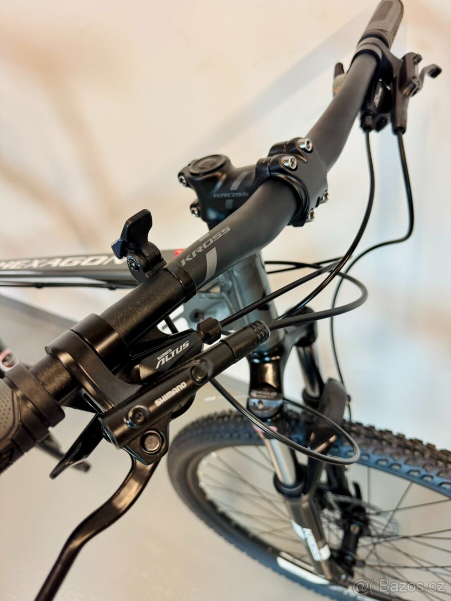 Kross Hexagon 7.0 29" šedá - S - 5