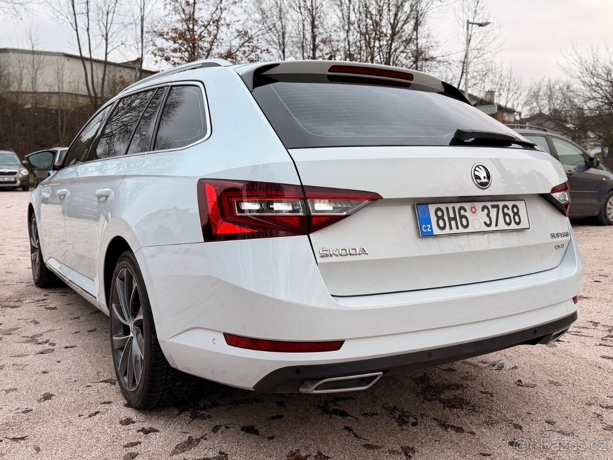 ŠKODA SUPERB 3 L&K 2.0TDI 140KW 4X4 DSG 160-TKM - PŮVOD ČR - 5