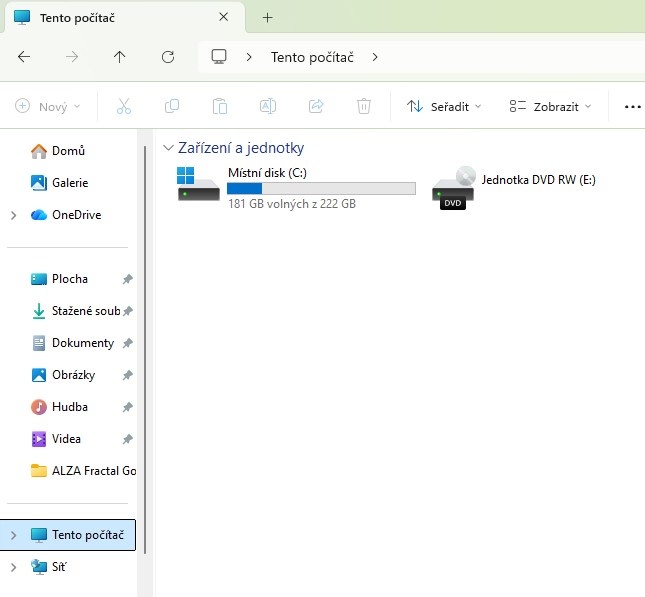 Alza Fractal Gold,CPU Gold G5400,WIN 11,SSD 240GB,RAM 8GB,mo - 5