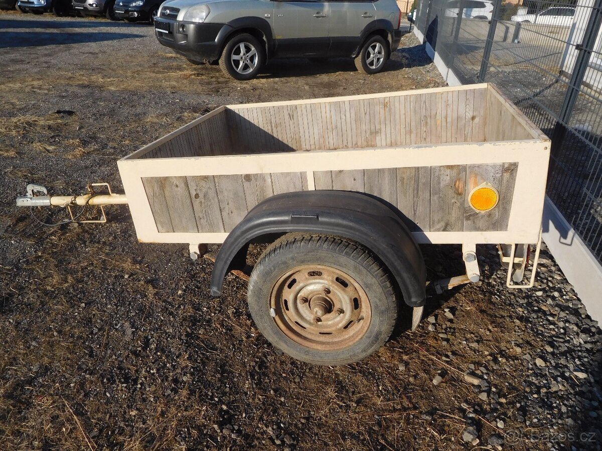 Přívěsný vozík jednoosý - 5