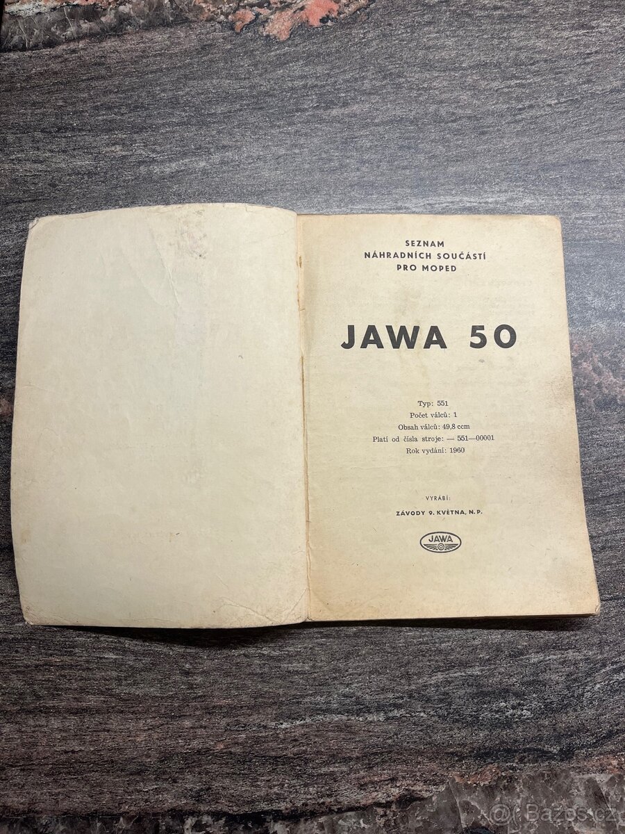 Katalog Jawa 50 typ 551 - 5