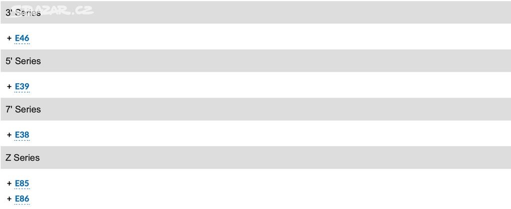 ‼️Páčka spínač stěračů - BMW - 5