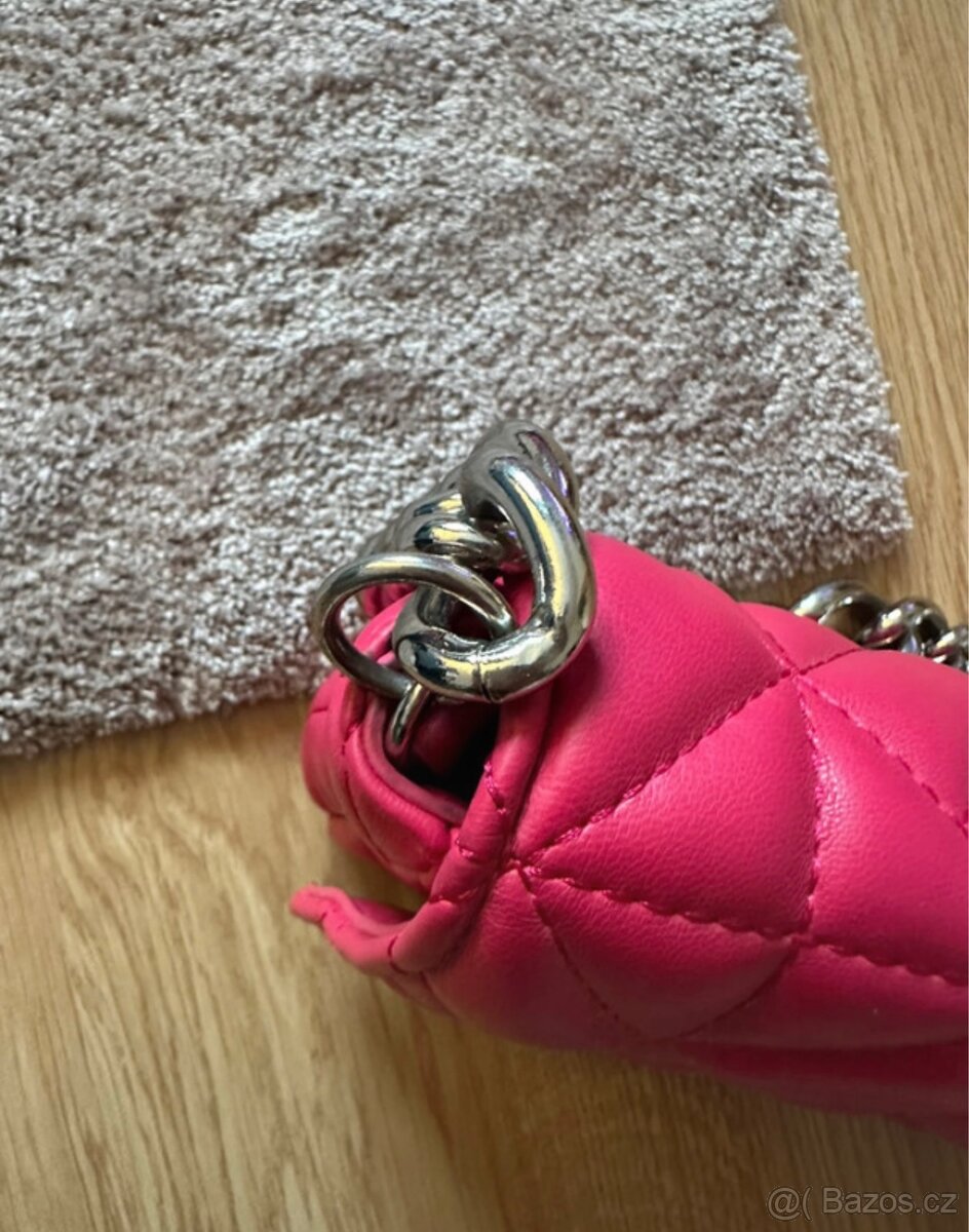 Růžová kabelka Zara - 5
