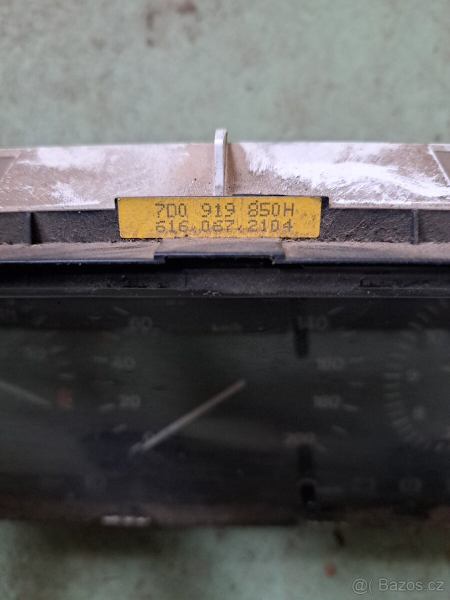 VW Transporter T4 budíky 7D0919850H - 5