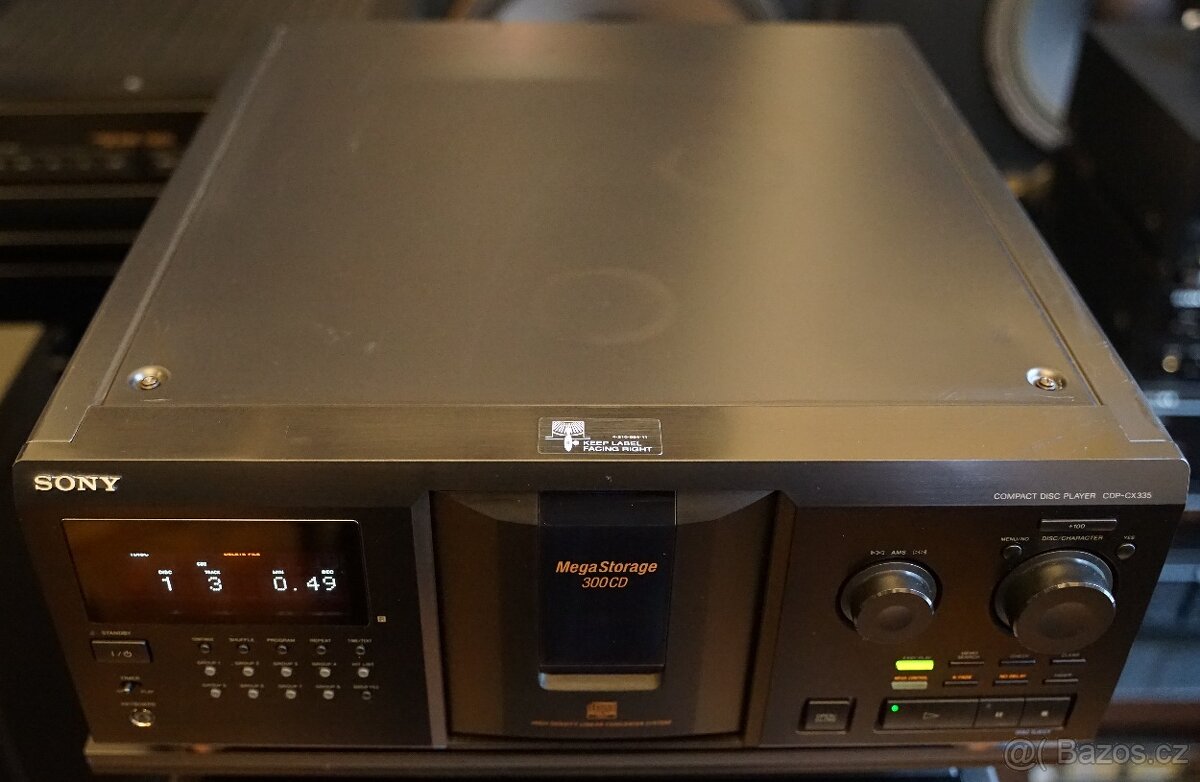 SONY CDP CX335 MEGA STORAGE 300 CD - 5