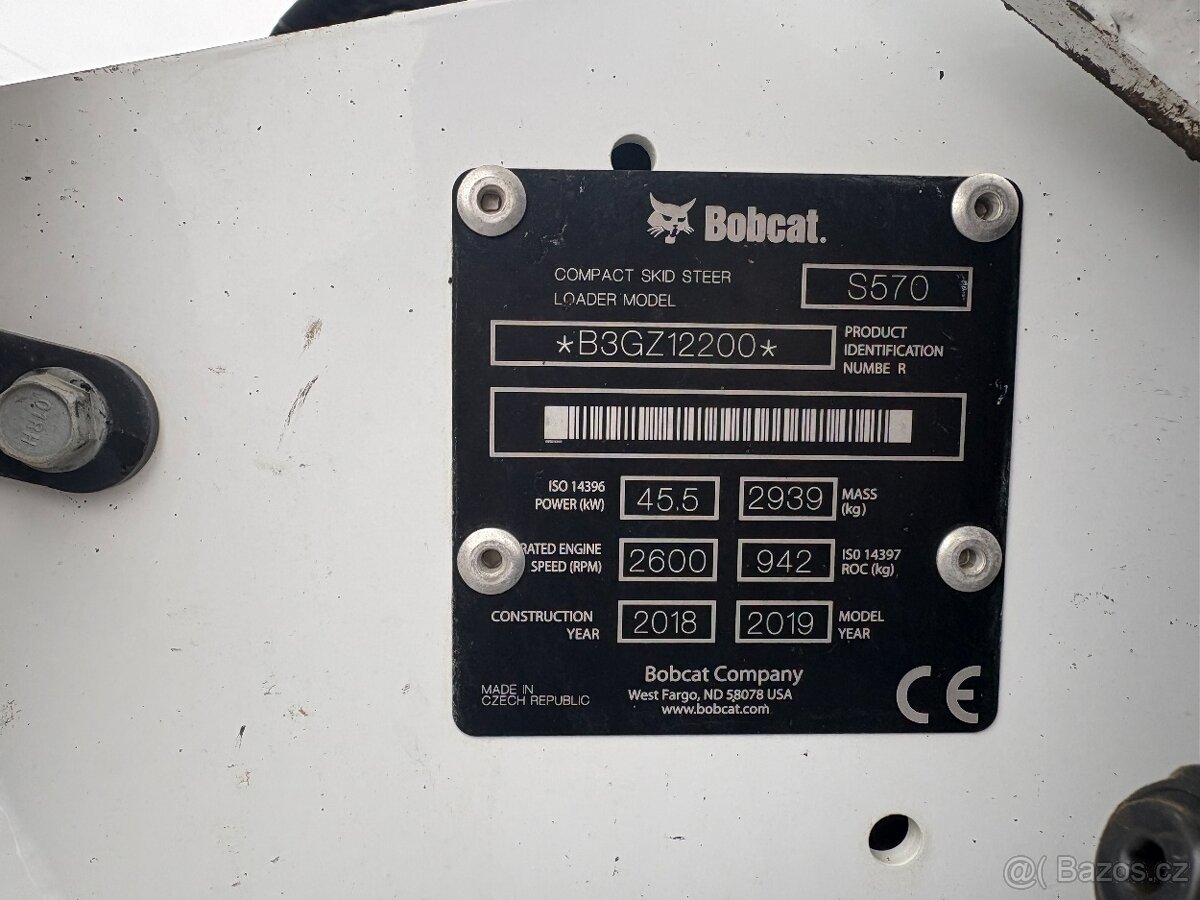Bobcat S570 nakladač - 5