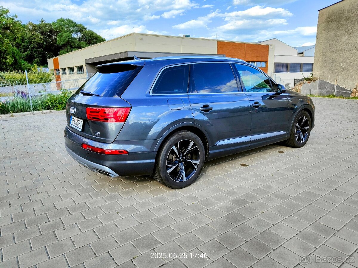 AUDI Q7 3.0 TDI S-Line 200kW Quattro - Luxusní SUV Původ ČR - 5