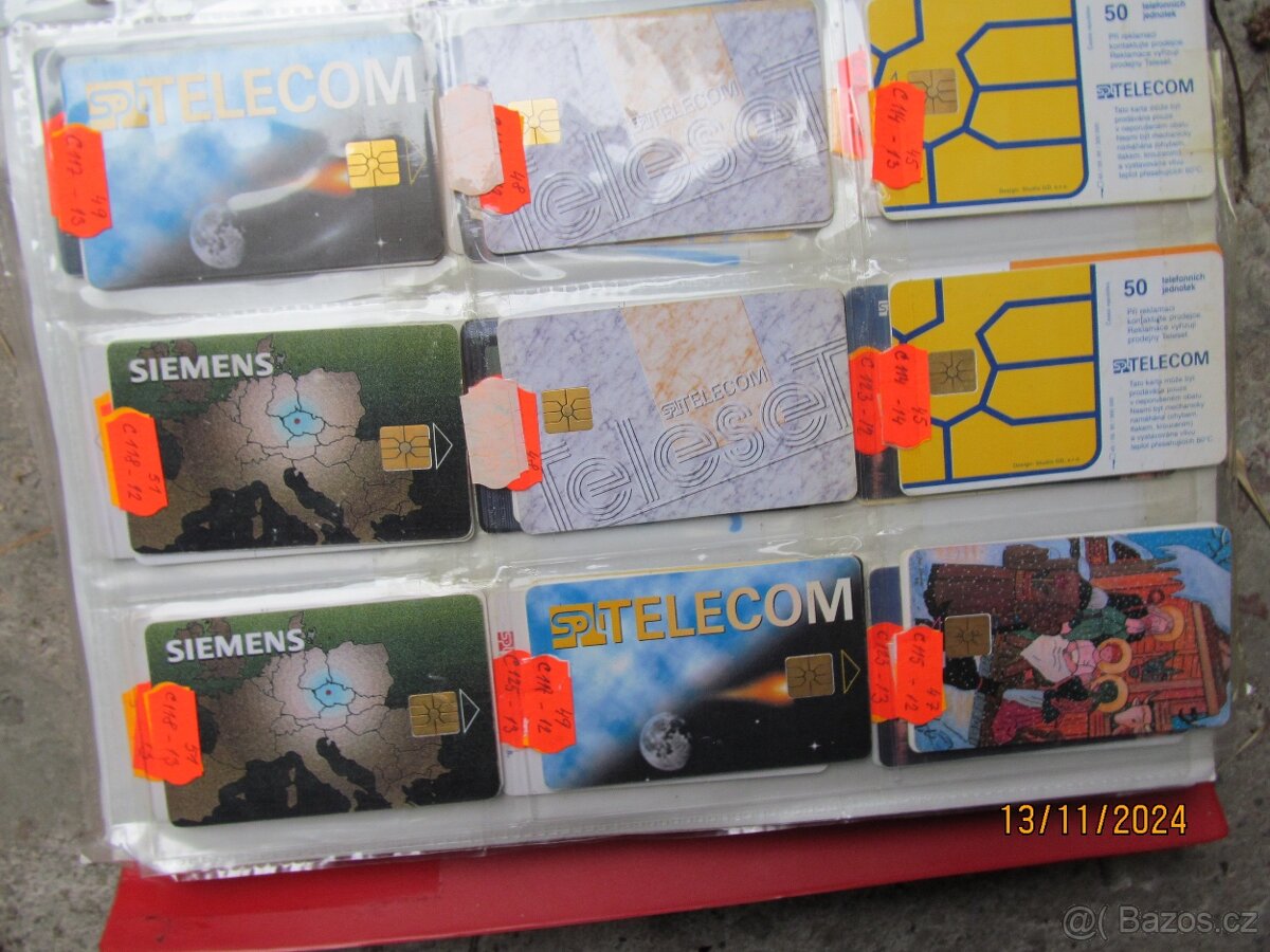 České tel.karty II. - 5