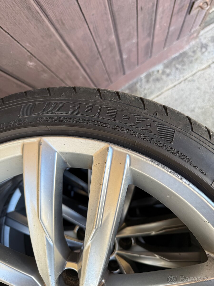 Alu kola 5x112 VW Dartford Fulda 225/40R18 - 5