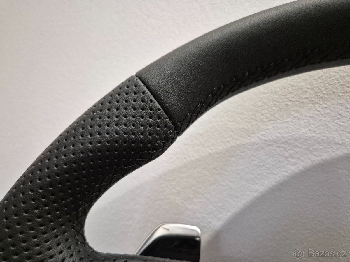 AUDI SLINE VOLANT MULTIFUNKCNY S PÁDLAMI A3 A4 A5 A6 Q5 Q7 - 5