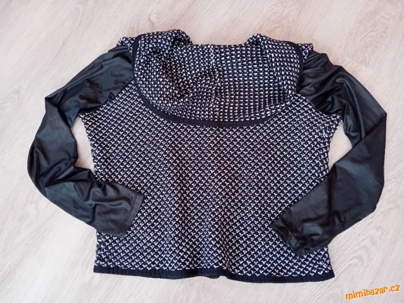 DÁMSKÝ HEZKÝ KABÁTKOVÝ SVETŘÍK - vel.L - 5