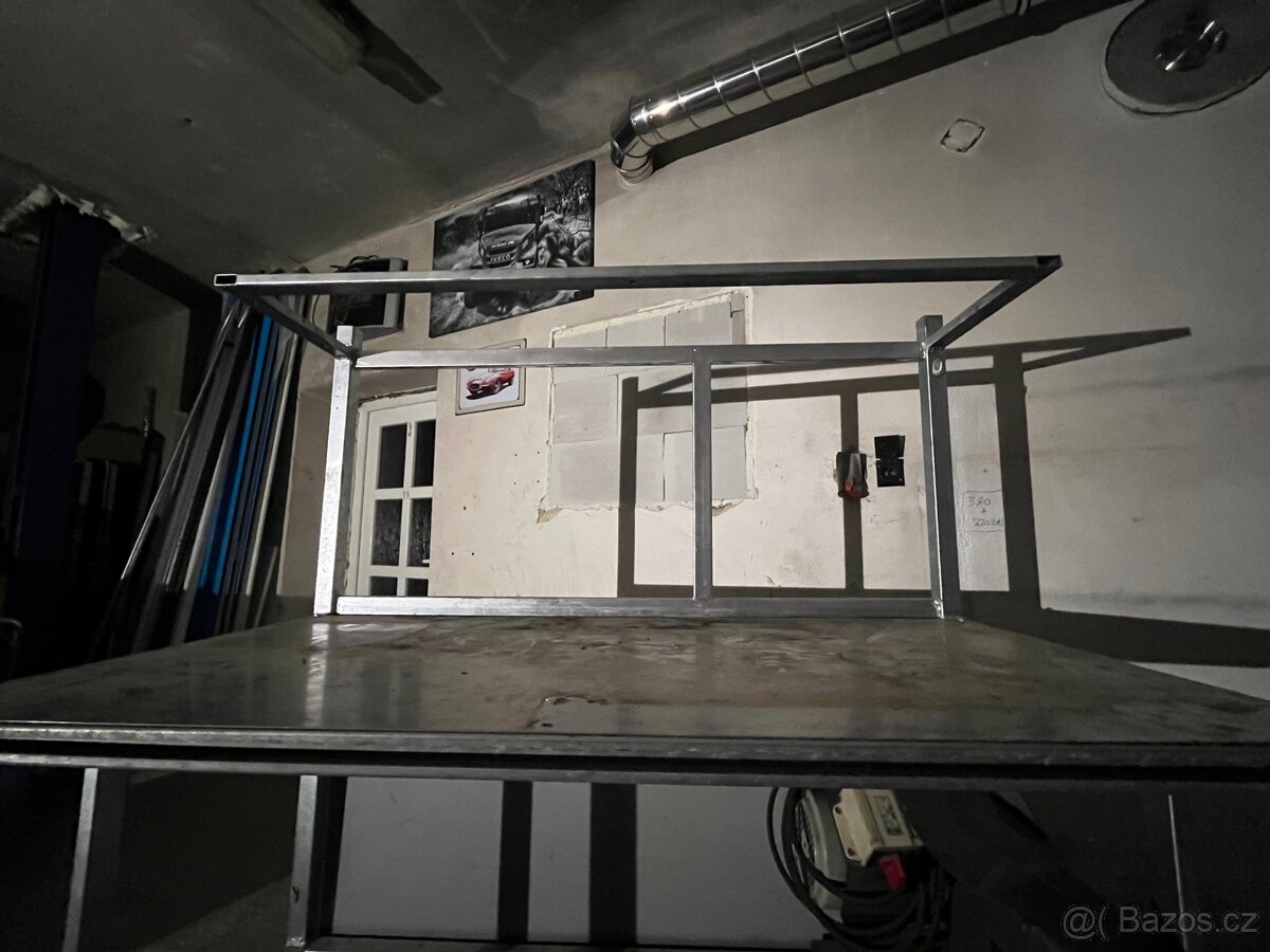 Ocelový stůl/ponk - 5