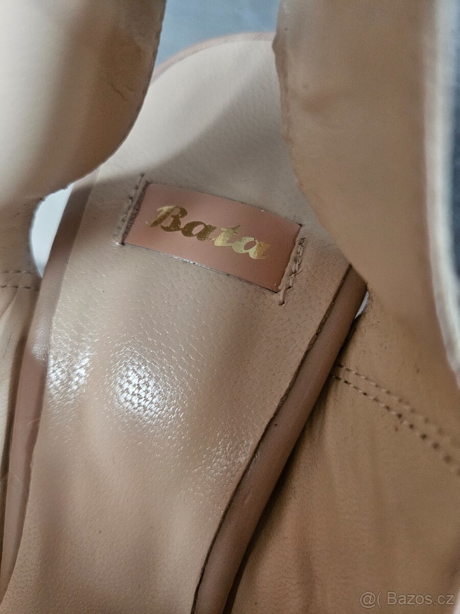 Lodičky Baťa s otevřenou špičkou - 5